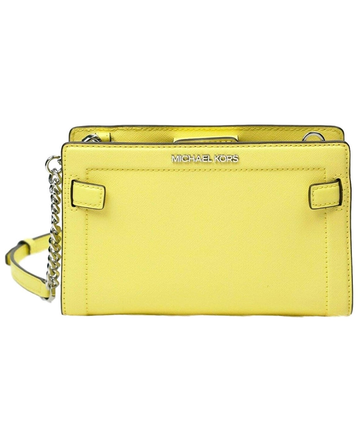 Michael Kors Rayne Sunshine Small Crossbody Leather- Yellow for Sale in  Miami, FL - OfferUp